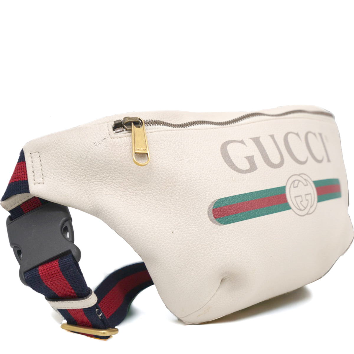 White gucci clearance fanny pack