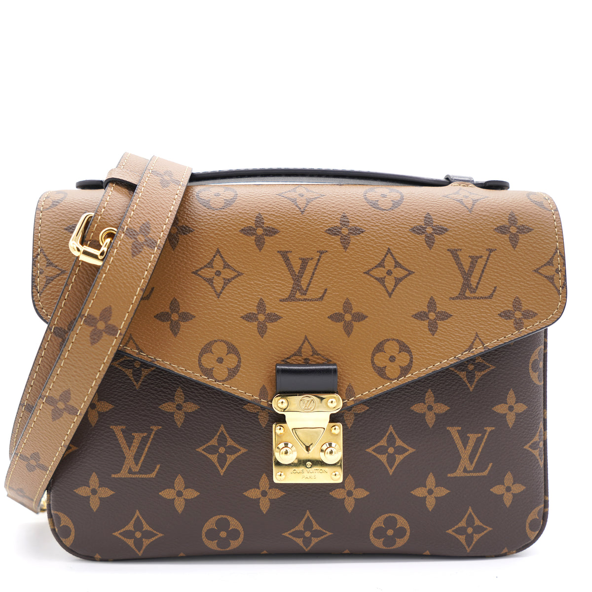 Louis Vuitton Pochette Metis Reverse Monogram Canvas at 1stDibs