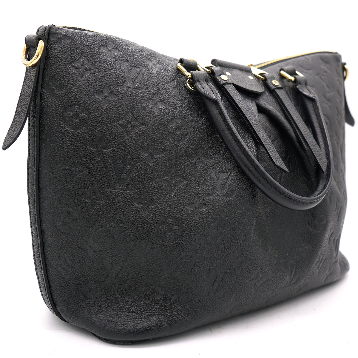 LOUIS VUITTON Mazarine Empreinte PM Handbag in Black - More Than You Can  Imagine