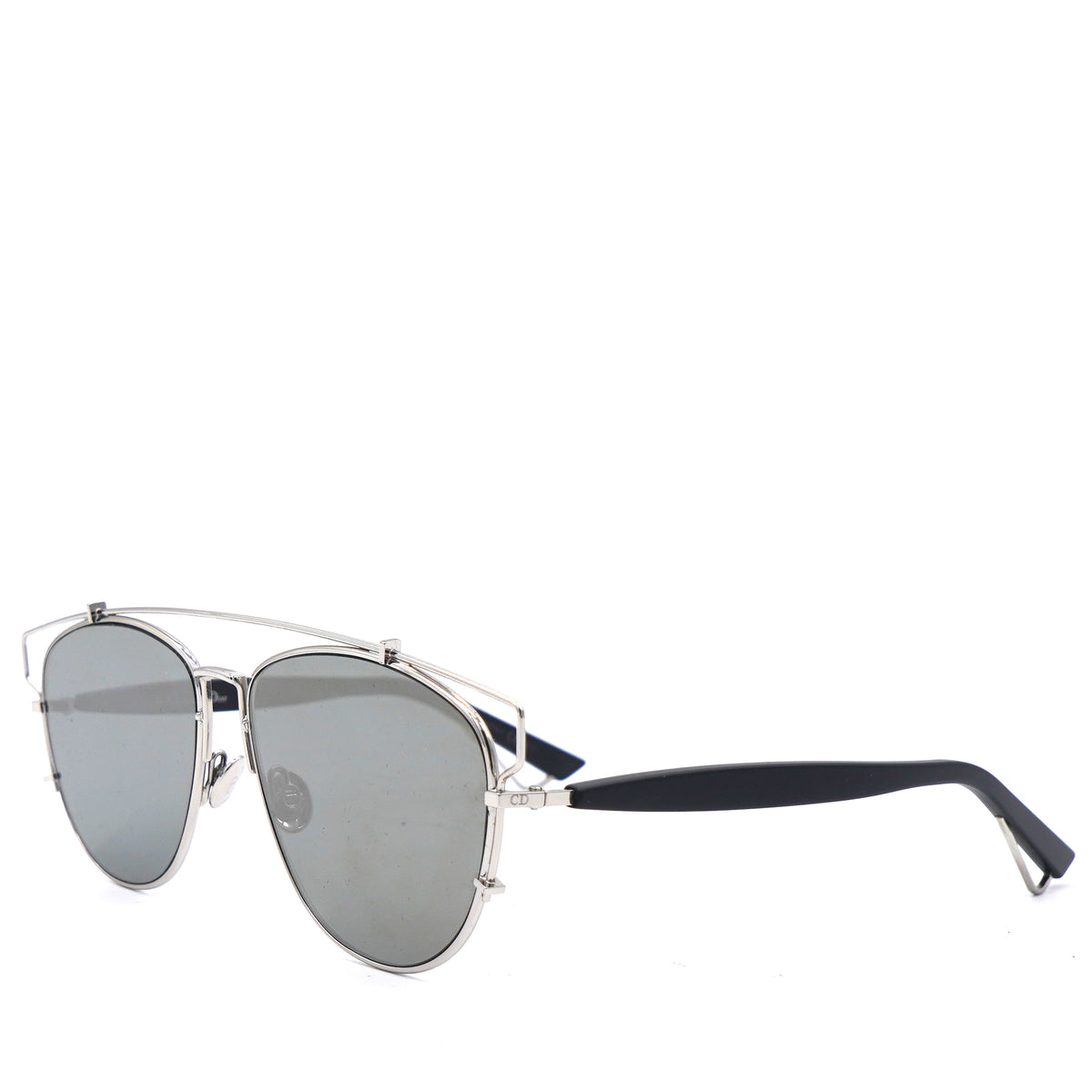 Dior Silver Technologic Aviator Sunglasses – Jadore Couture