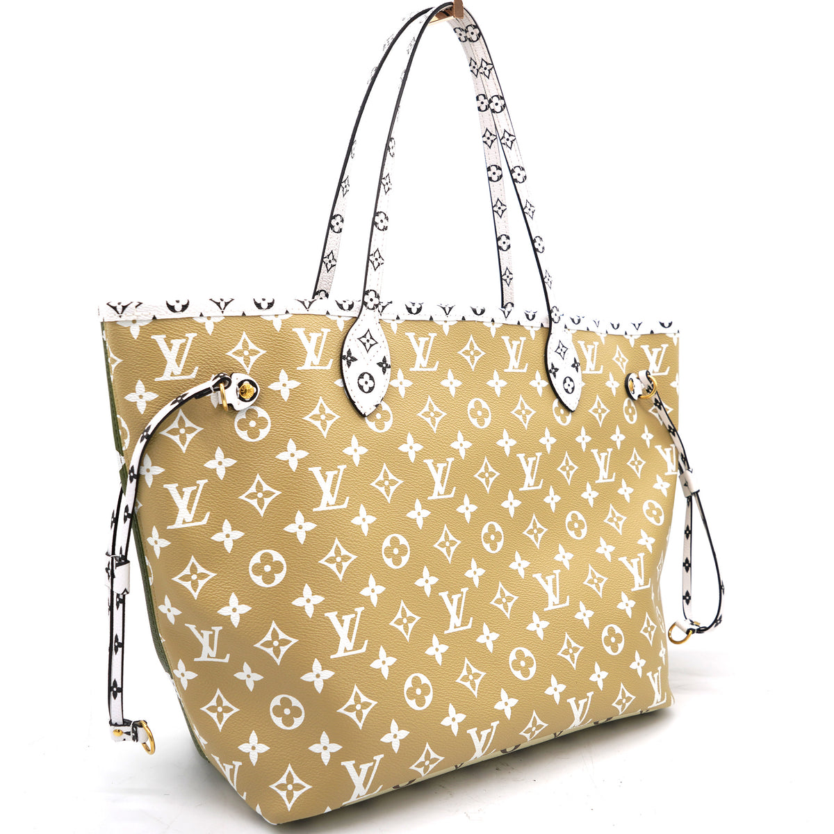 Louis Vuitton Giant Neverfull MM Monogram Khaki Green