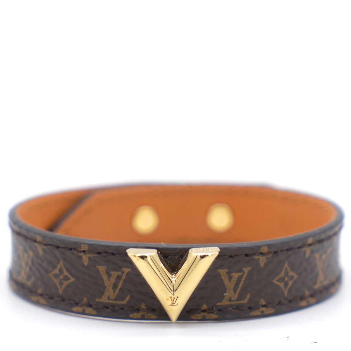LOUIS VUITTON Monogram Essential V Bracelet 19 1251561