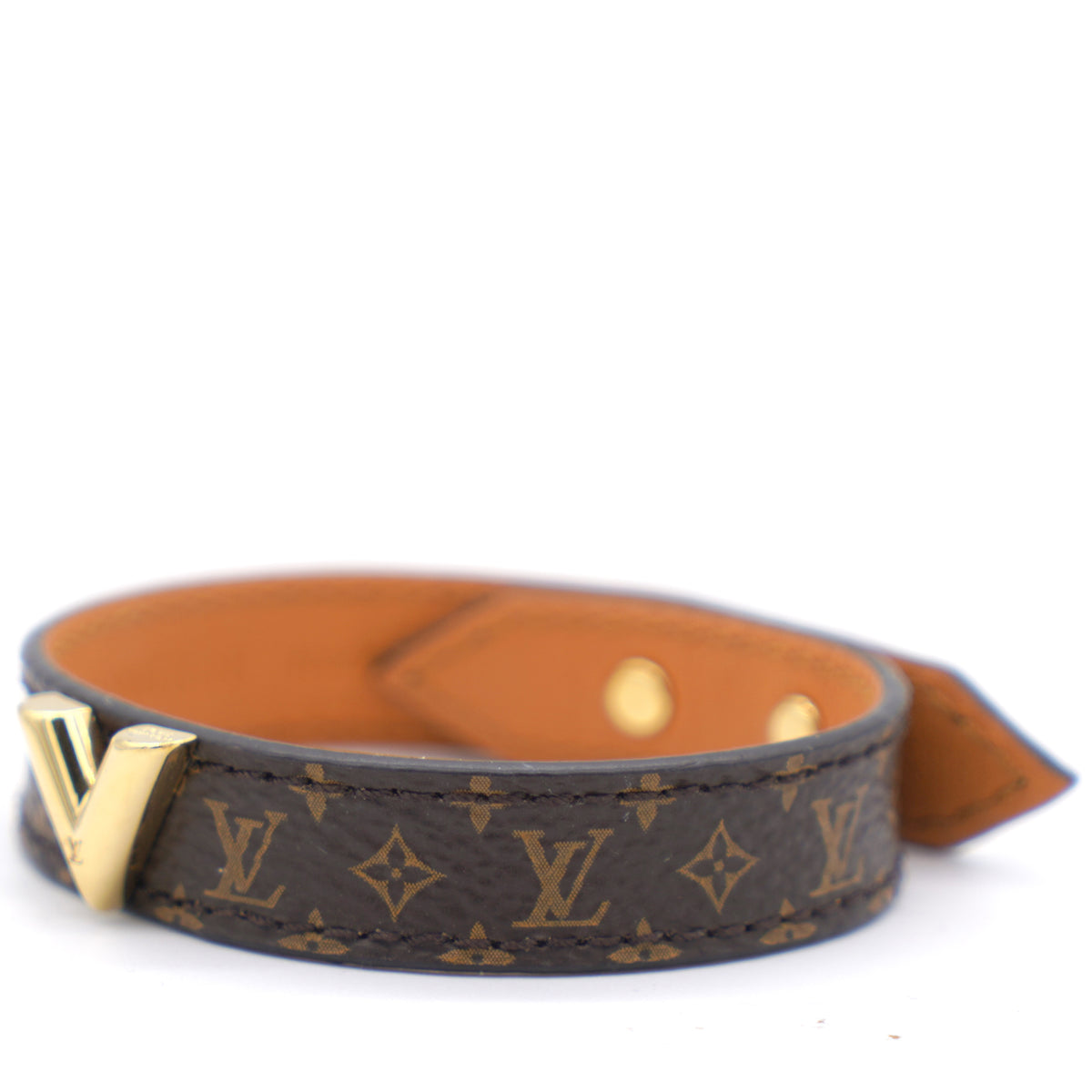 LOUIS VUITTON Monogram Essential V Bracelet 19 1251561