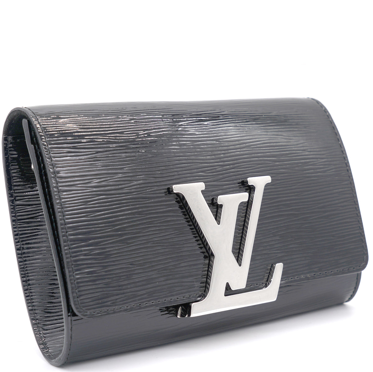 Louis Vuitton Black EPI Louise Strap PM Bag