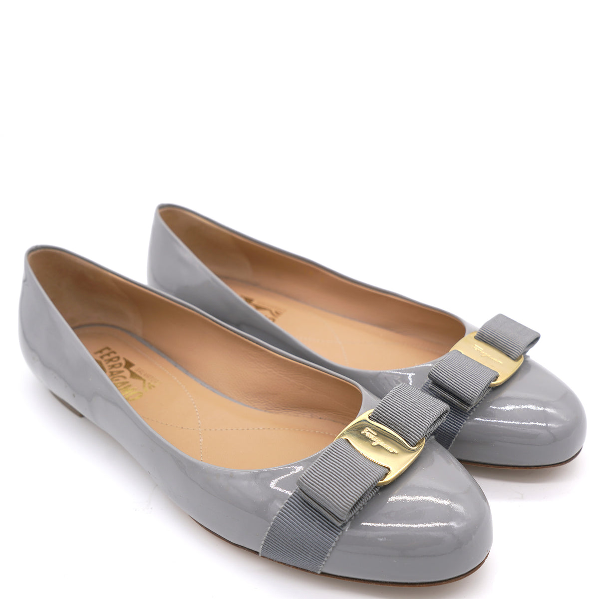 Ferragamo Vara Bow Flats 10 STYLISHTOP