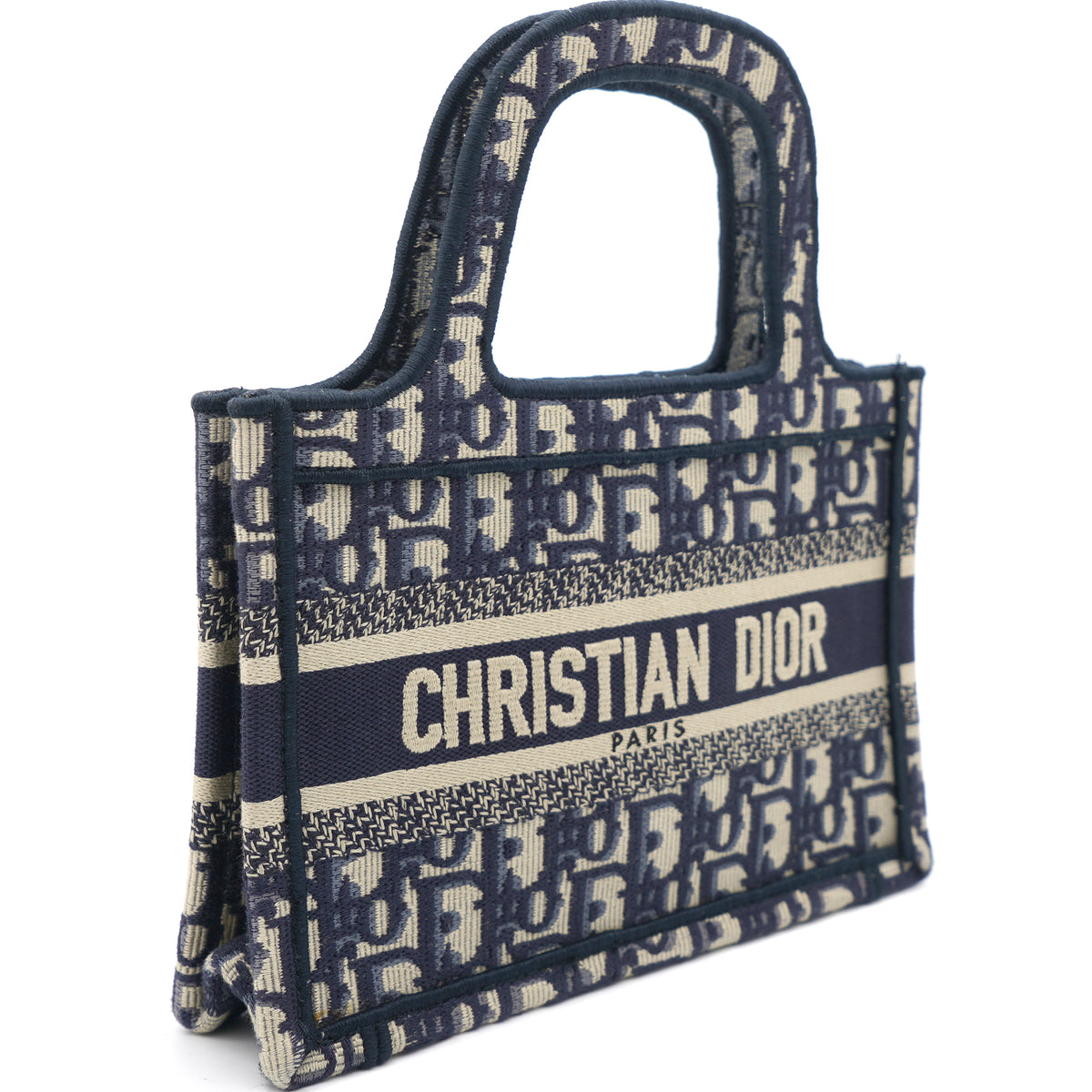 Christian Dior Mini Dior Oblique Book Tote STYLISHTOP