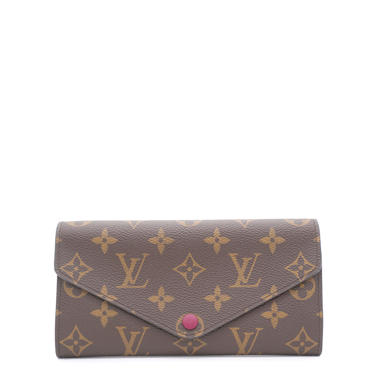 Louis Vuitton Josephine Monogram Canvas Wallet Brown