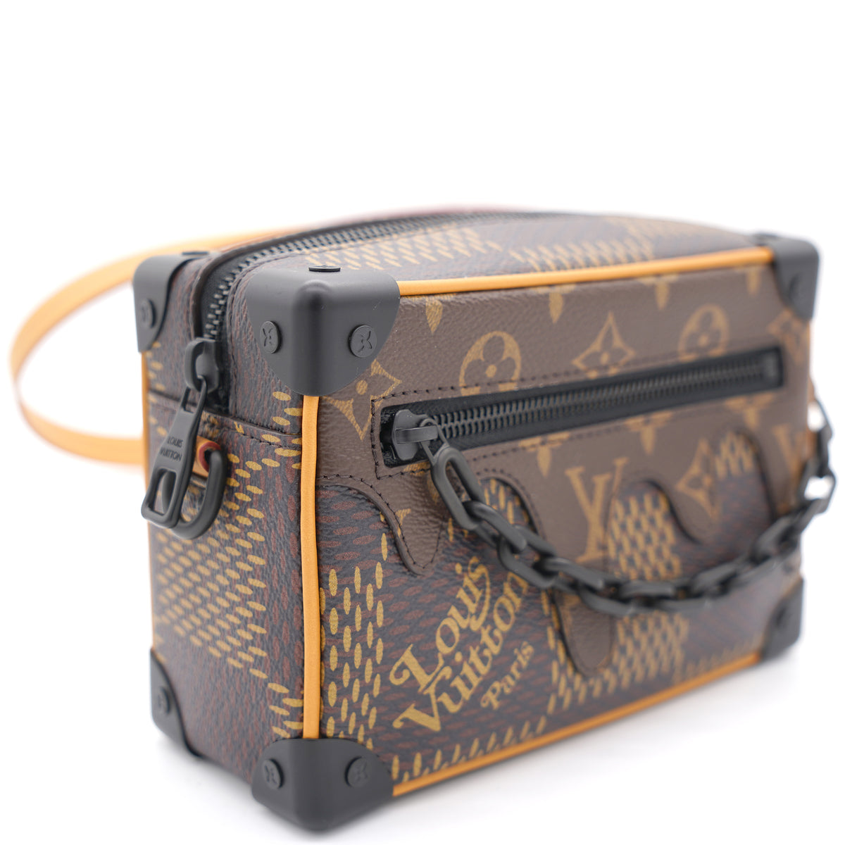 Louis Vuitton Nigo Soft Trunk Bag Limited Edition Giant Damier and Monogram  Canvas Brown 2232791