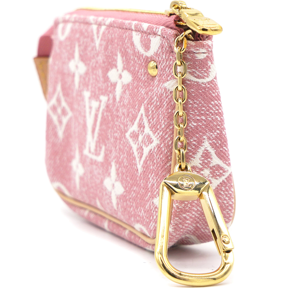 Louis Vuitton Micro Pink Denim Pochette Accessoires - Ann's Fabulous  Closeouts