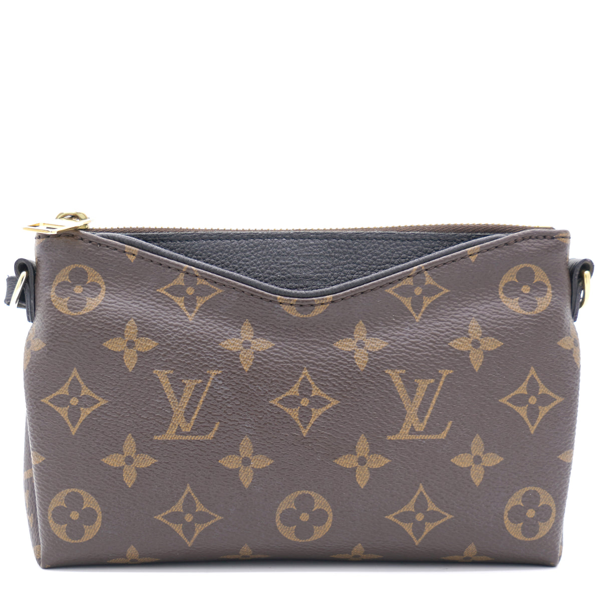 Louis Vuitton Monogram Canvas Pallas Black Employee Crossbody Bag –  STYLISHTOP