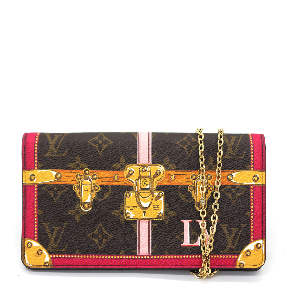 Louis Vuitton Monogram Summer Trunks Pochette Weekend – STYLISHTOP