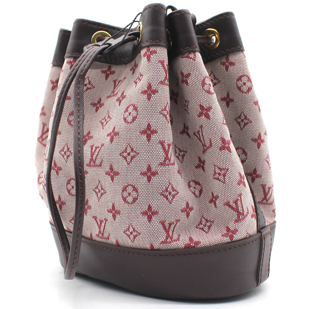 Louis Vuitton Vintage Bucket Bag Denim Red – STYLISHTOP