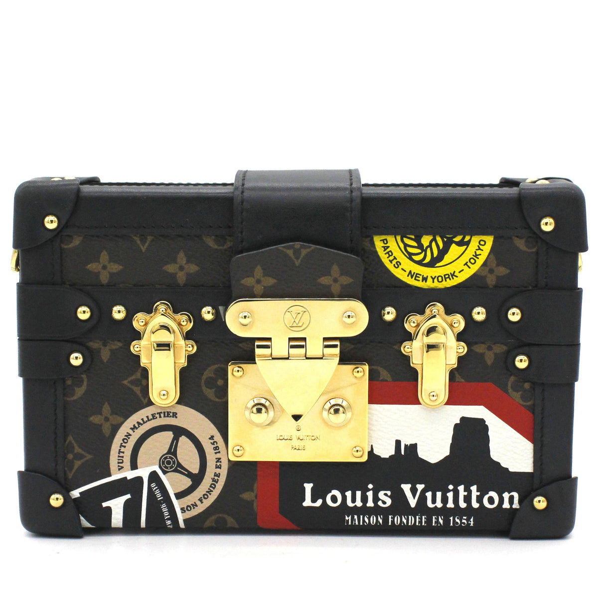 Louis Vuitton Petite Malle Monogram Canvas - Touched Vintage