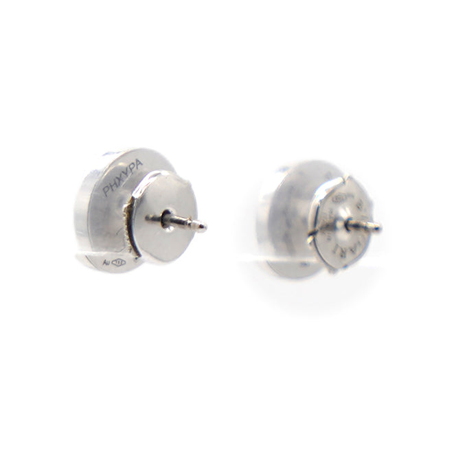 18K White Gold Black Onyx BVLGARI BVLGARI Stud Earrings