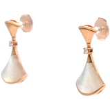 Divas' Dream earrings in 18 kt rose gold