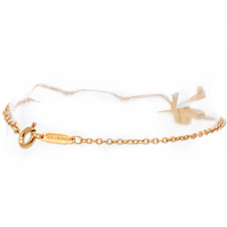 T 18K Rose Gold Single Chain Bracelet