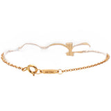 T 18K Rose Gold Single Chain Bracelet