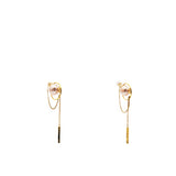 Faux Pearl Tribales Drop Earrings