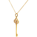 Crown Key Pendant