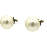 Pearl Tribales Bee Earrings Gold