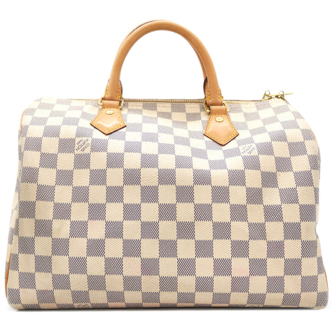 Speedy 30 Damier Azur Canvas