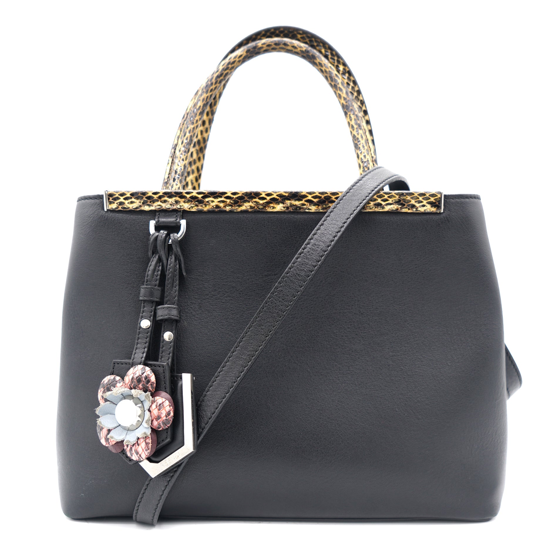 Fendi tote bag charm best sale