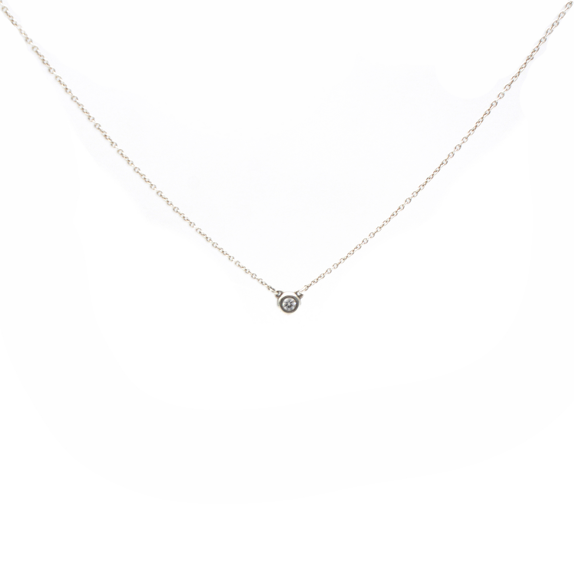 Diamonds By The Yard necklace in silver and diamond