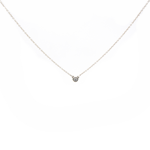 Diamonds By The Yard necklace in silver and diamond