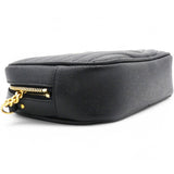 Matelasse Monogram Lou Camera Bag Black