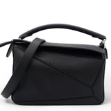 Calfskin Puzzle Bag Black