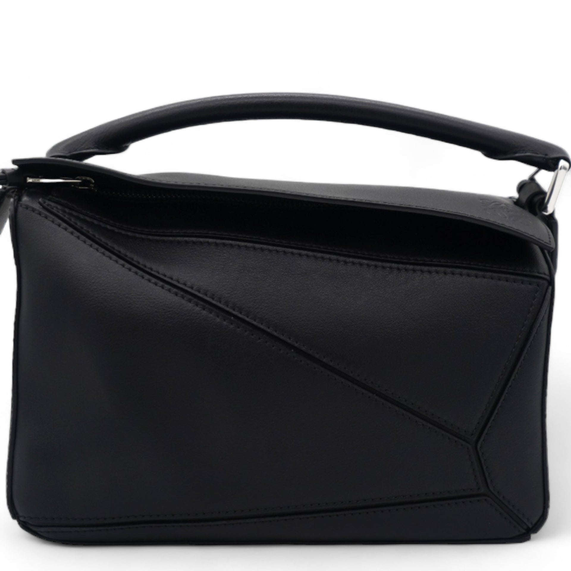 Calfskin Puzzle Bag Black