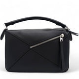 Calfskin Puzzle Bag Black