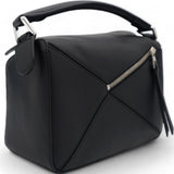 Calfskin Puzzle Bag Black