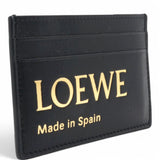 Logo-Embossed Leather Card Holder