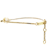 Knot Gold-Plated Sterling Silver Bracelet Size M