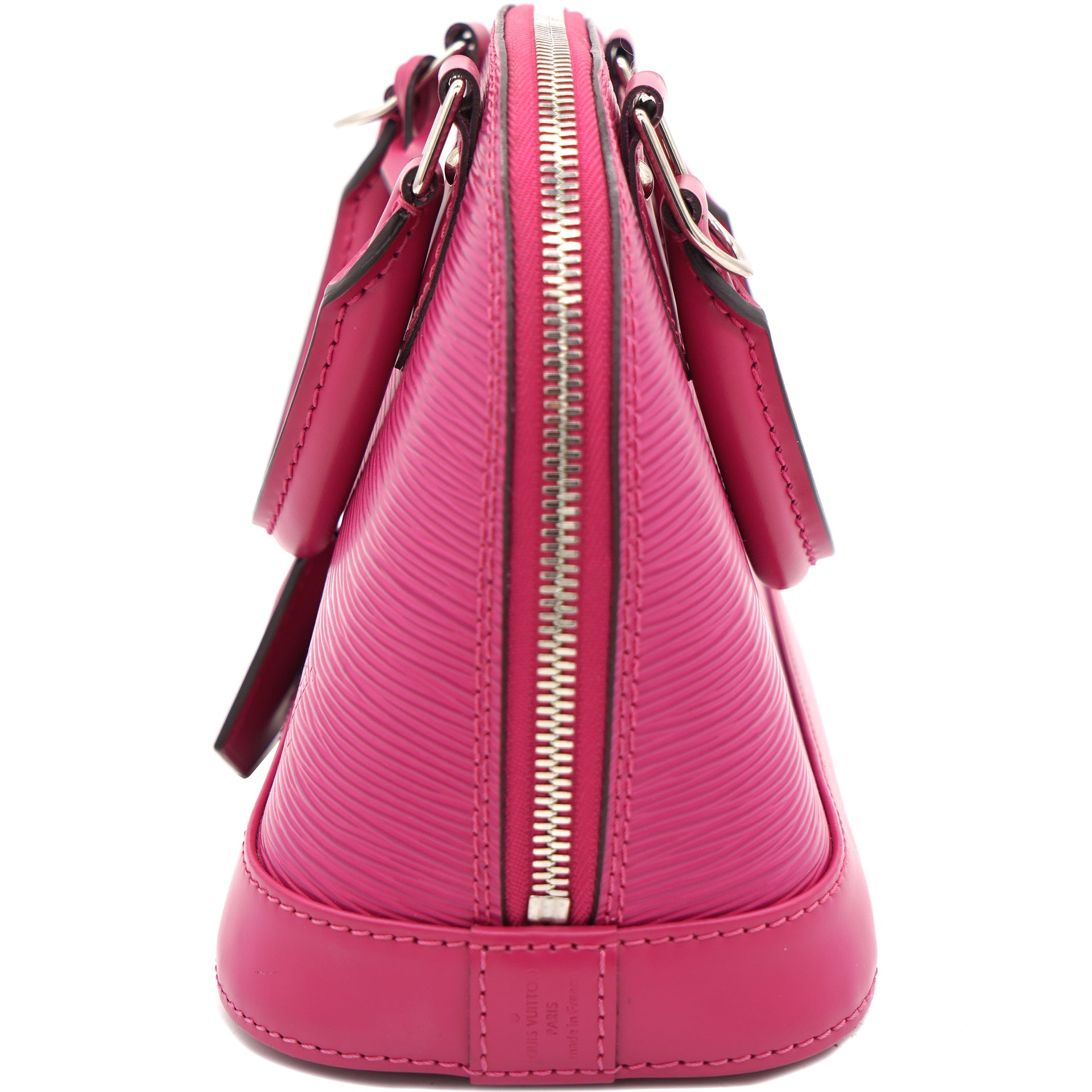 Alma leather handbag Louis Vuitton Pink in Leather - 29244928