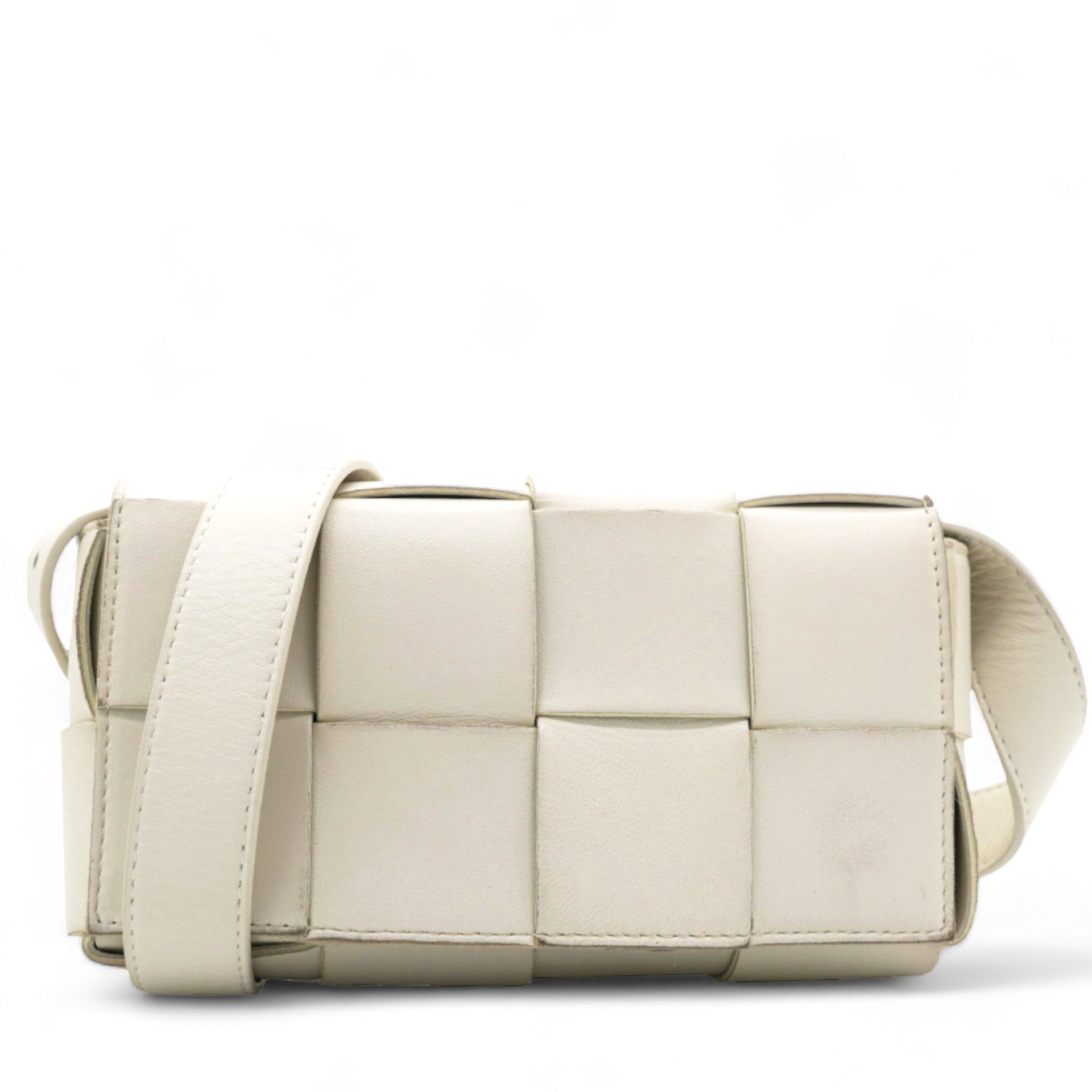 Interwoven Fold-Over Shoulder Bag