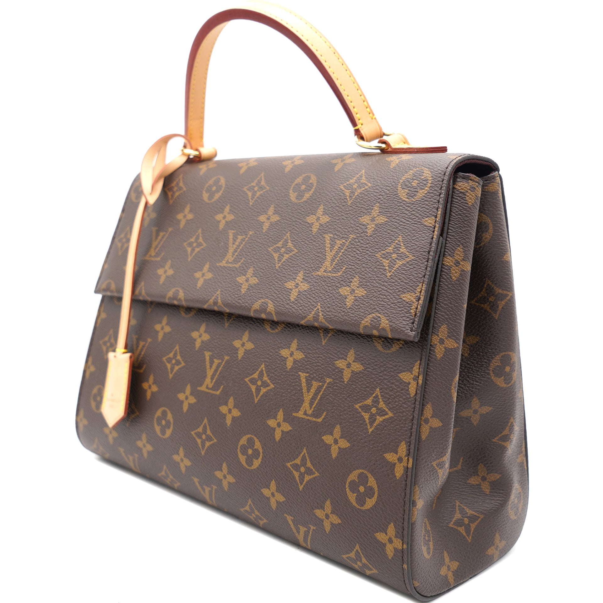 Louis Vuitton Rose Ballerine Epi Leather Cluny MM Bag For Sale at