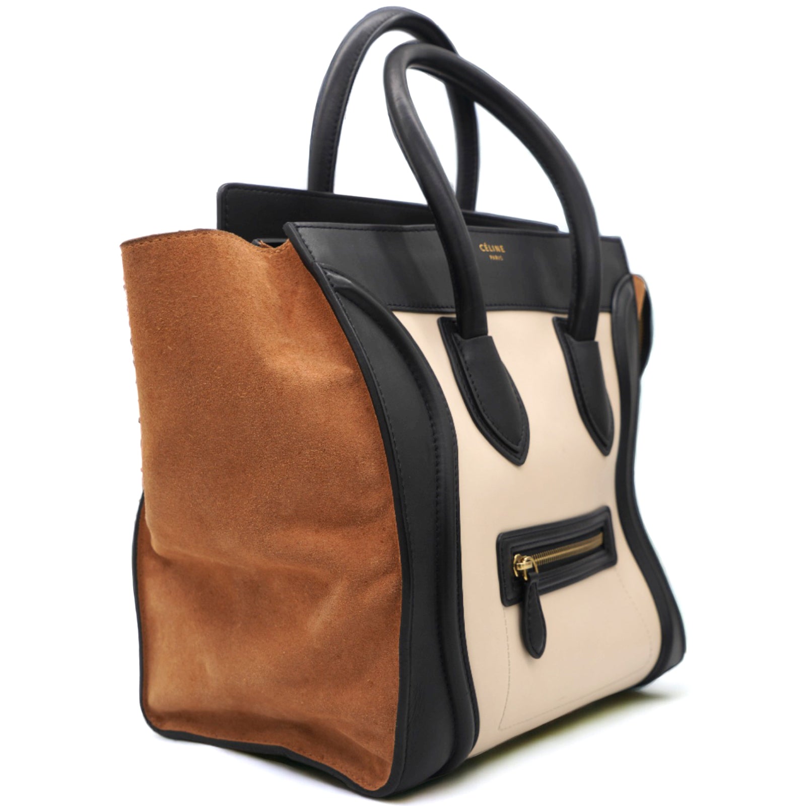 Celine Nano Python Leather Luggage Bag