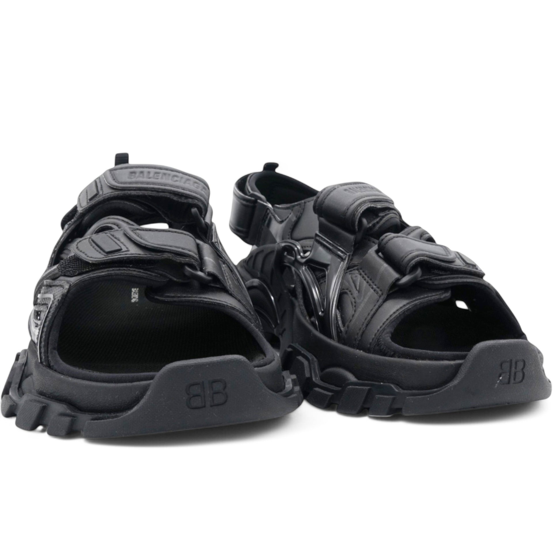 Neoprene Rubber Womens Track Sandals Black Size37