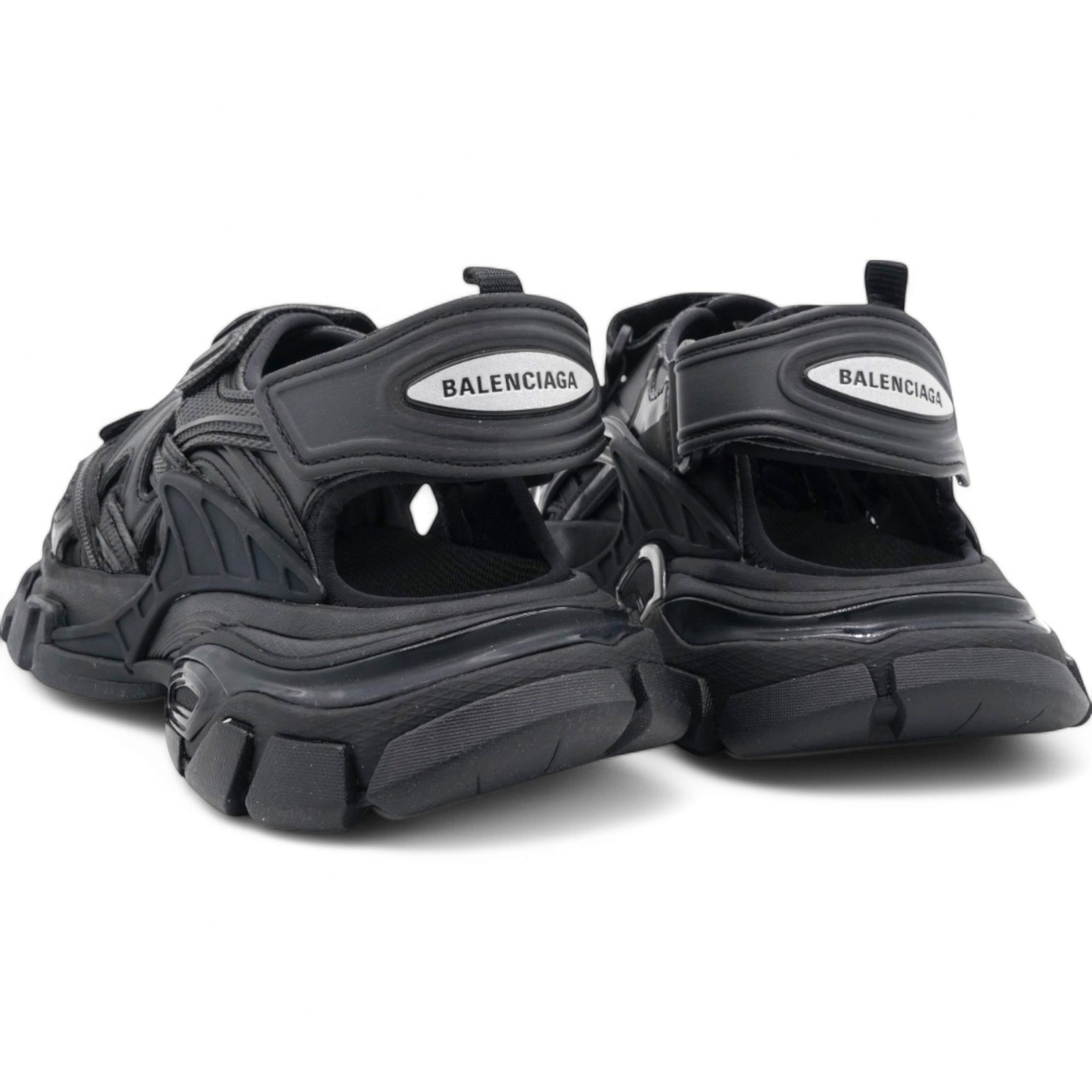 Neoprene Rubber Womens Track Sandals Black Size37