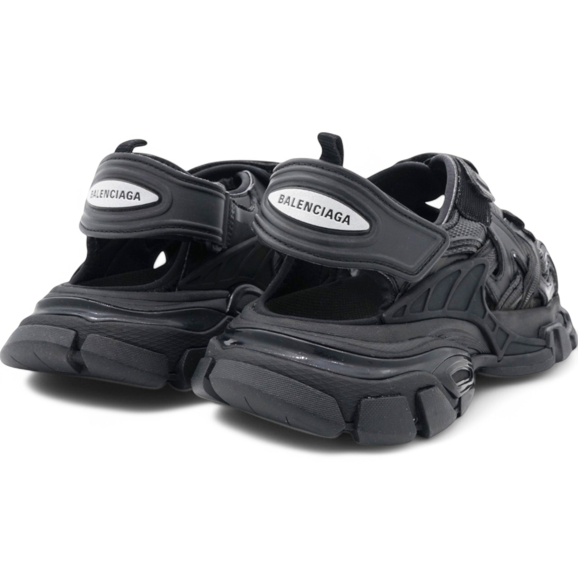 Neoprene Rubber Womens Track Sandals Black Size37