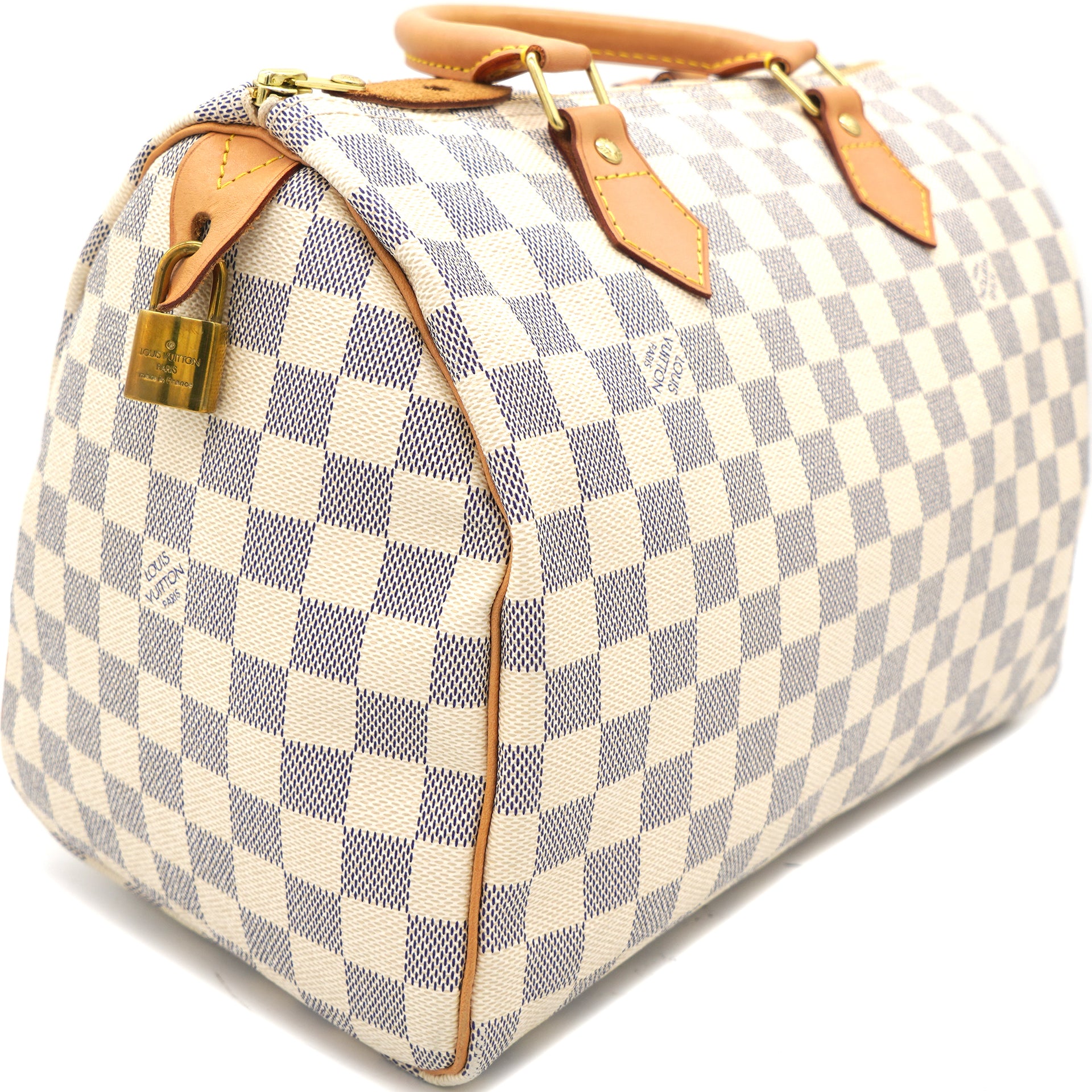 Louis Vuitton Speedy Bandoulière 30 Azur handbag  BOPF  Business of  Preloved Fashion