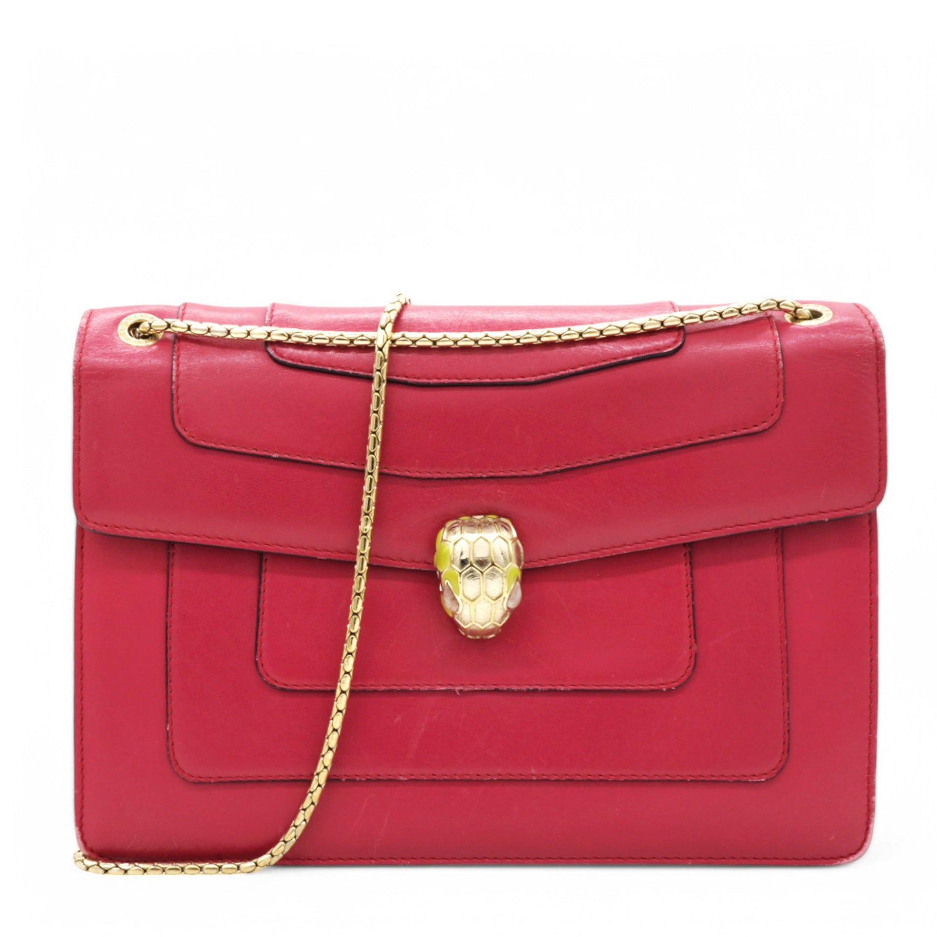 Serpenti Forever Crossbody Bag Red