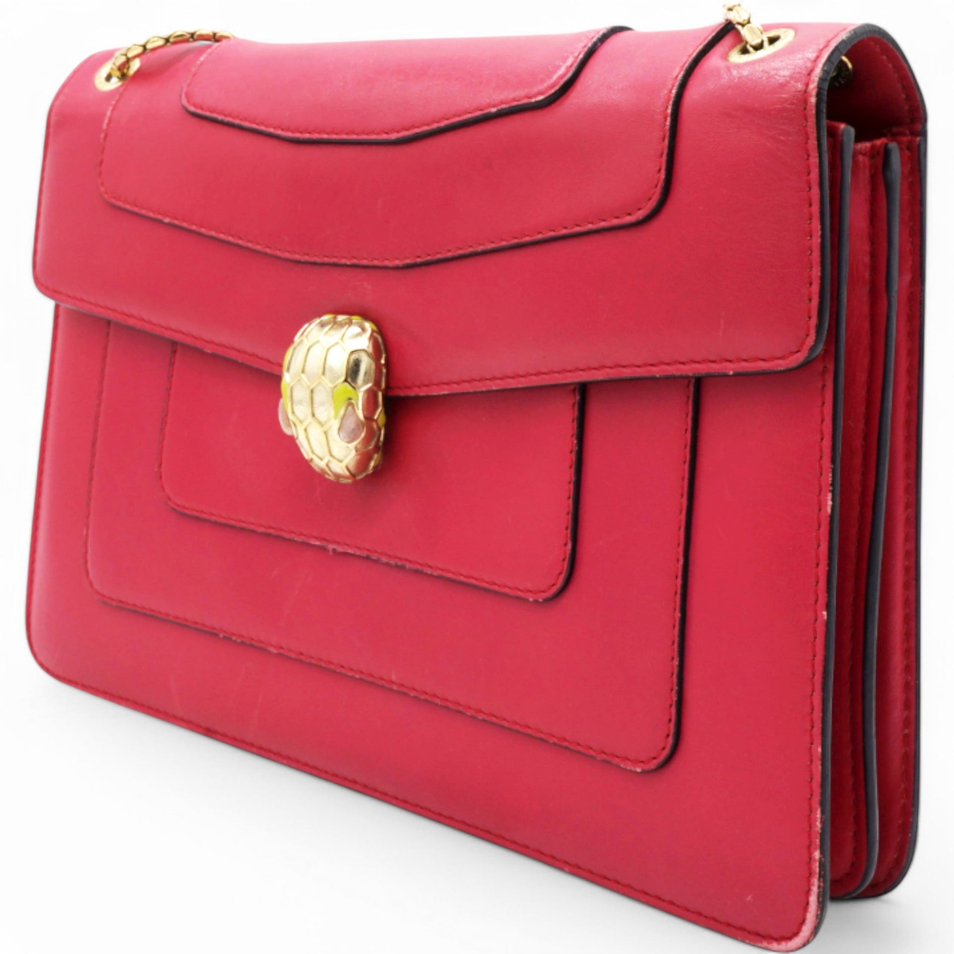 Serpenti Forever Crossbody Bag Red