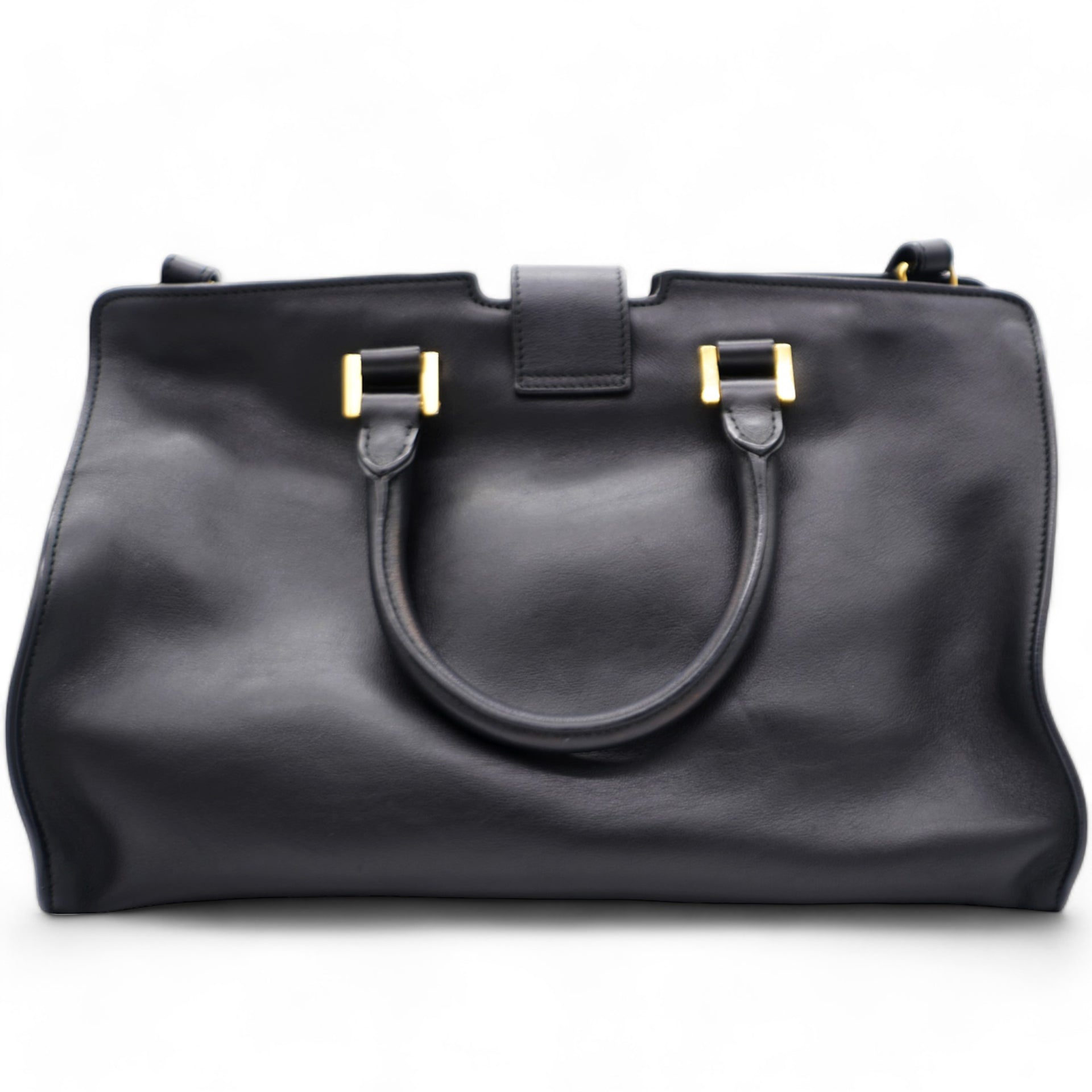Paris Leather Small Cabas Chyc Tote
