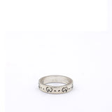 Sterling Silver Ghost Ring 50