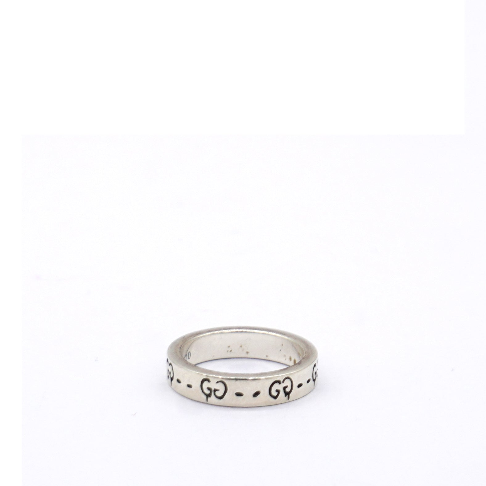 Sterling Silver Ghost Ring 50