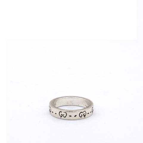 Sterling Silver Ghost Ring 50