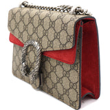 GG Supreme Monogram Mini Dionysus Shoulder Bag Red